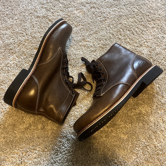 Other - Superlamb Mens Gobi Desert Brown Ankle Boots‎ Shoes 12 Medium (D) Oil Resistant
